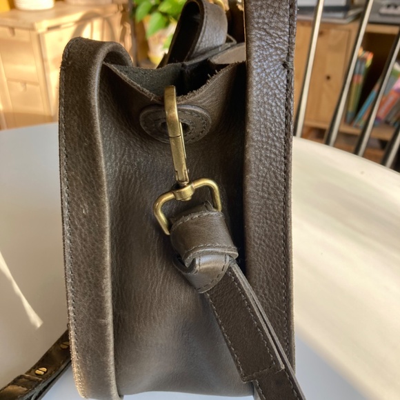 Madewell Dark Olive Leather Shoulder Bag - Picture 4 of 6